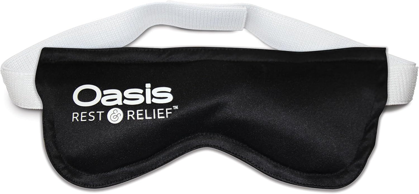 OM8000 - Oasis Rest & Relief™ Hot and Cold Therapy Adjustable Eye Mask | Soothing Relief | Compress for Dry Eyes