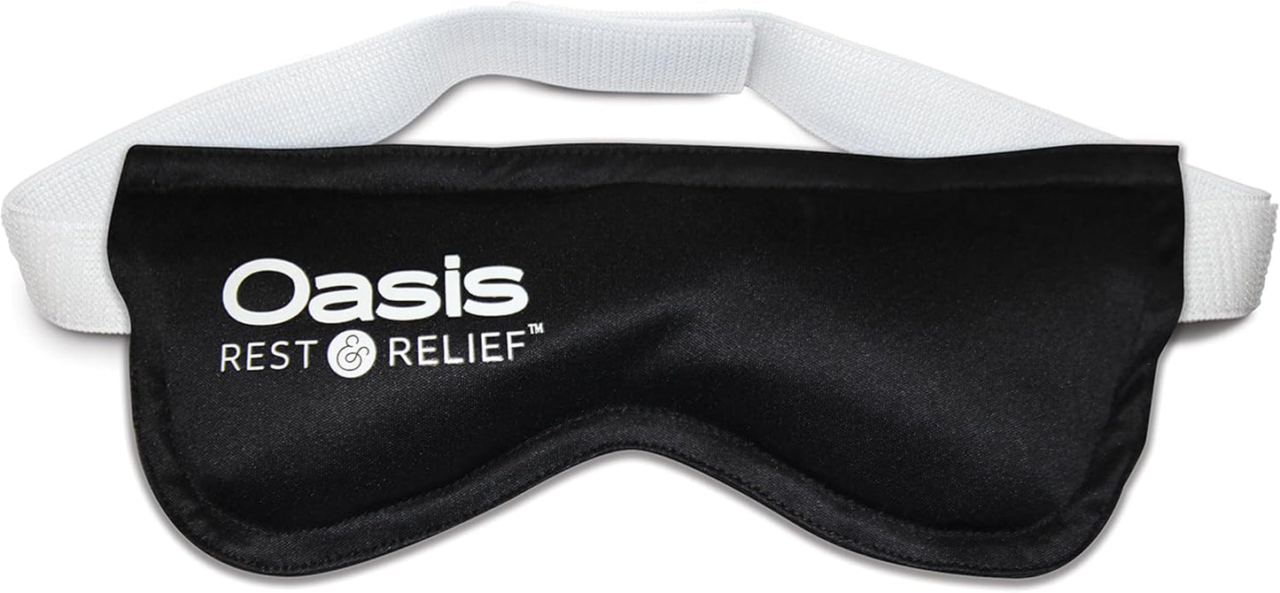 Oasis Rest & Relief Reusable Hot Cold Therapy Eye Mask