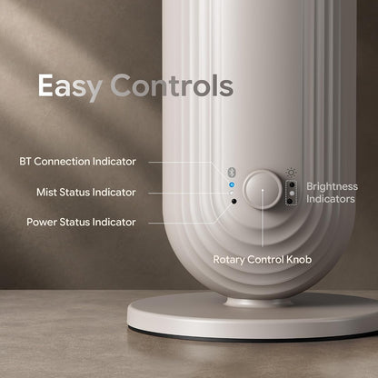 Airversa U1 Smart Tower Waterless Diffuser Starter Kit for Room, Black | 2x50ml Hotel Scent Fragrance Oil, Up to 1200 sq ft, App Control, Cold Air, 120mL, DC-12V/1A, Scent Air Machine, U1kit-2X50