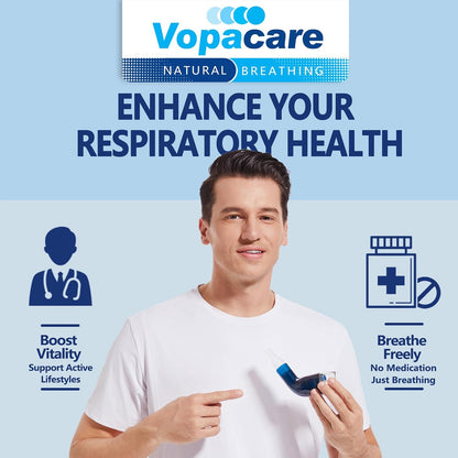Flutter Valve Breathing Exercise Device for Lungs, Mucus Removal Device, Adjustable Resistance Breathing Trainer, Portable Lung Exerciser for Mucus Clearance