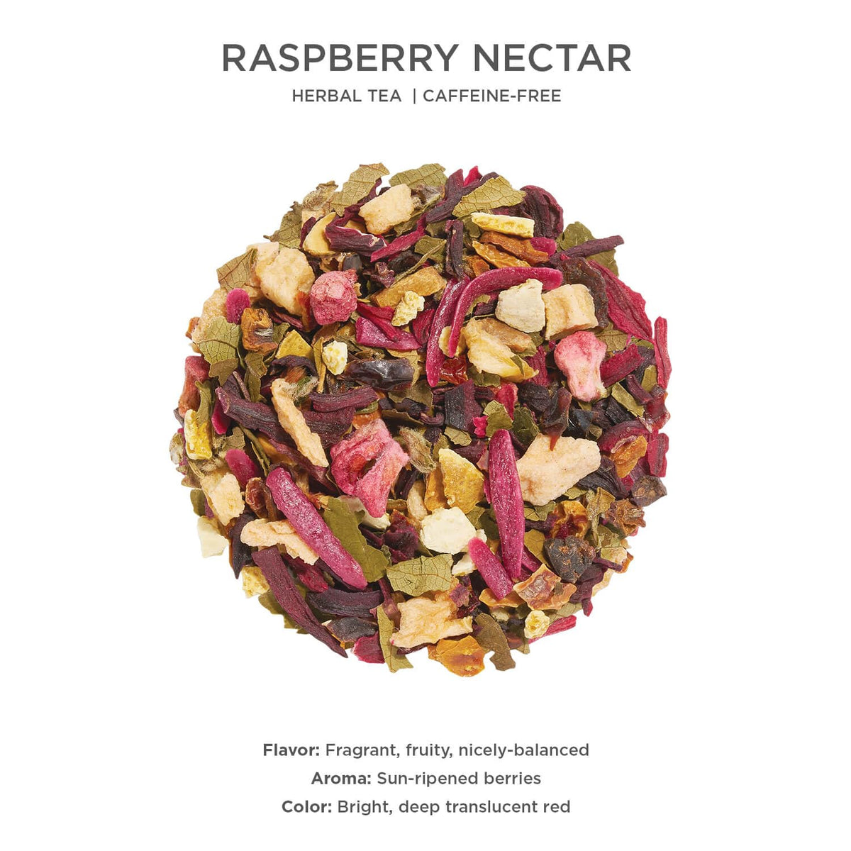 Tea Forte Raspberry Nectar Loose Leaf Tea Canister