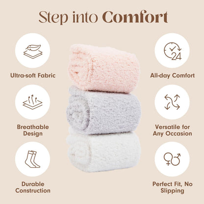 Unboxme Gifts Warm & Cozy Ultra-Luxe Cloud Sock, Gift for Women & Men
