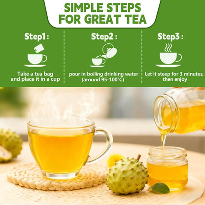 Lemon Balm Leaf Tea Bags-120 Tea Bags (2g/Bag), Made with 100% Natural Lemon Balm Leaves | Helps with Digestion and Antioxidation | Caffeine-Free | Sugar-Free | Gluten-Free | Vegan | Eco-Friendly Tea Bags