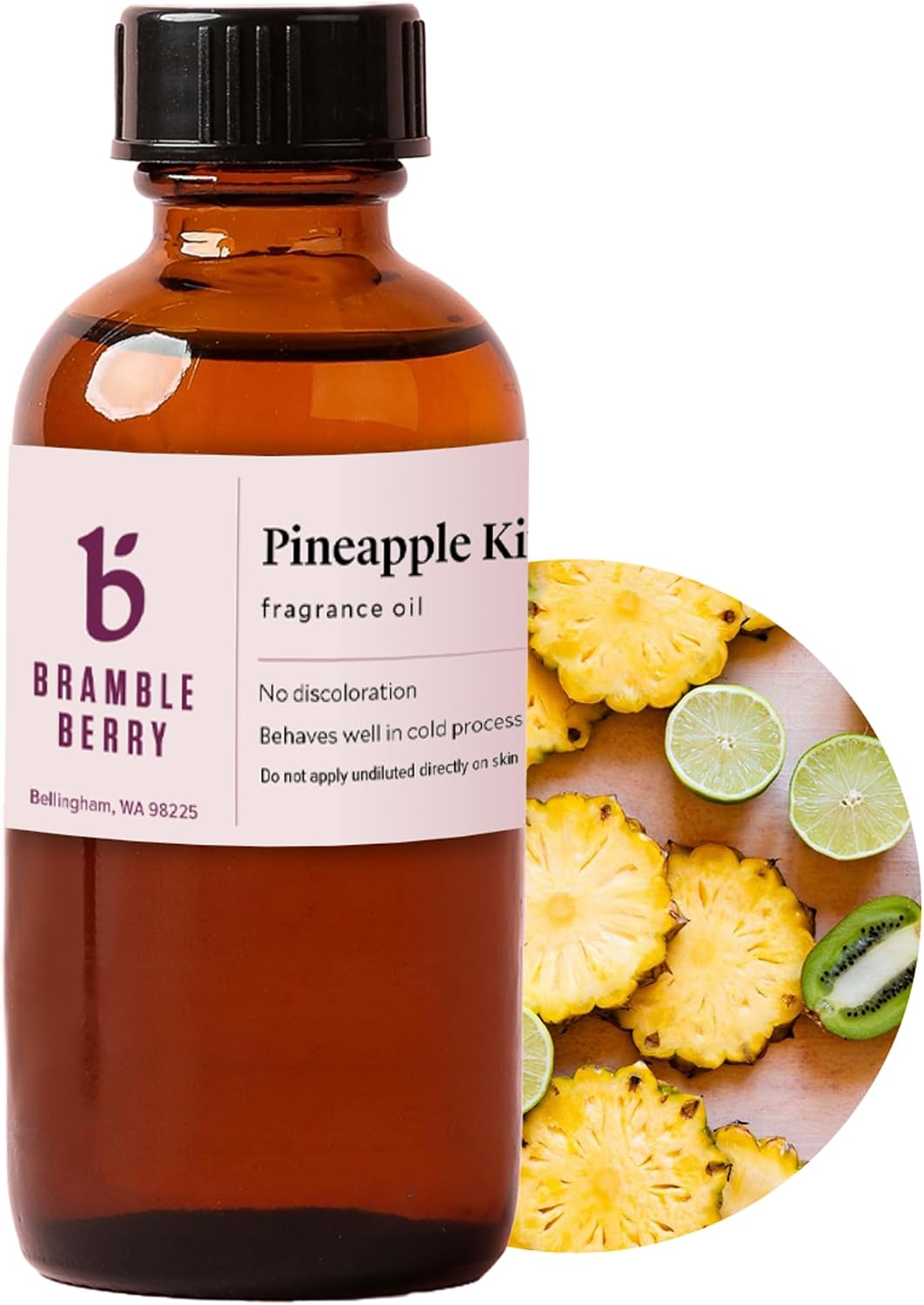 Bramble Berry Watermelon Sugar Fragrance Oil 2 oz | Sweet Fruity Scent for Soap Making, Candles, Lotion, Bath Bombs & Perfume | Skin Safe, Vegan, Paraben & Phthalate Free