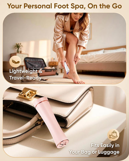 Electric Foot Callus Remover, Rechargeable Foot File Pedicure Kits
