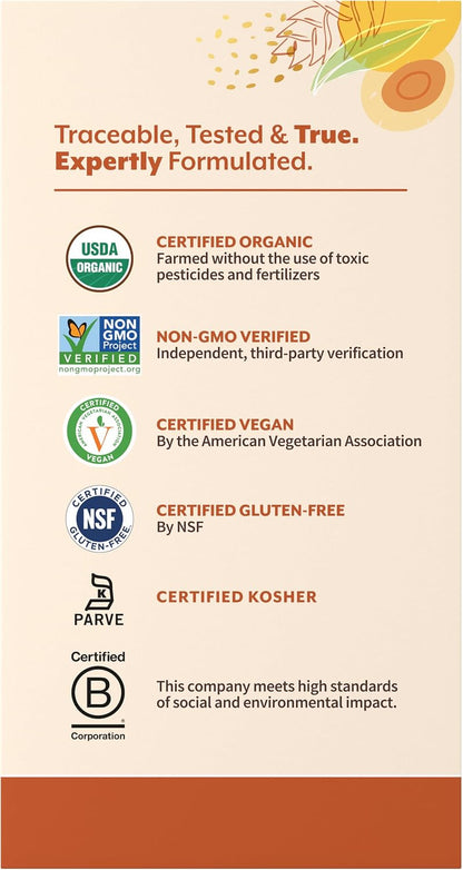 Garden of Life Organics Extra Strength Turmeric Supplement, 120 Tablets