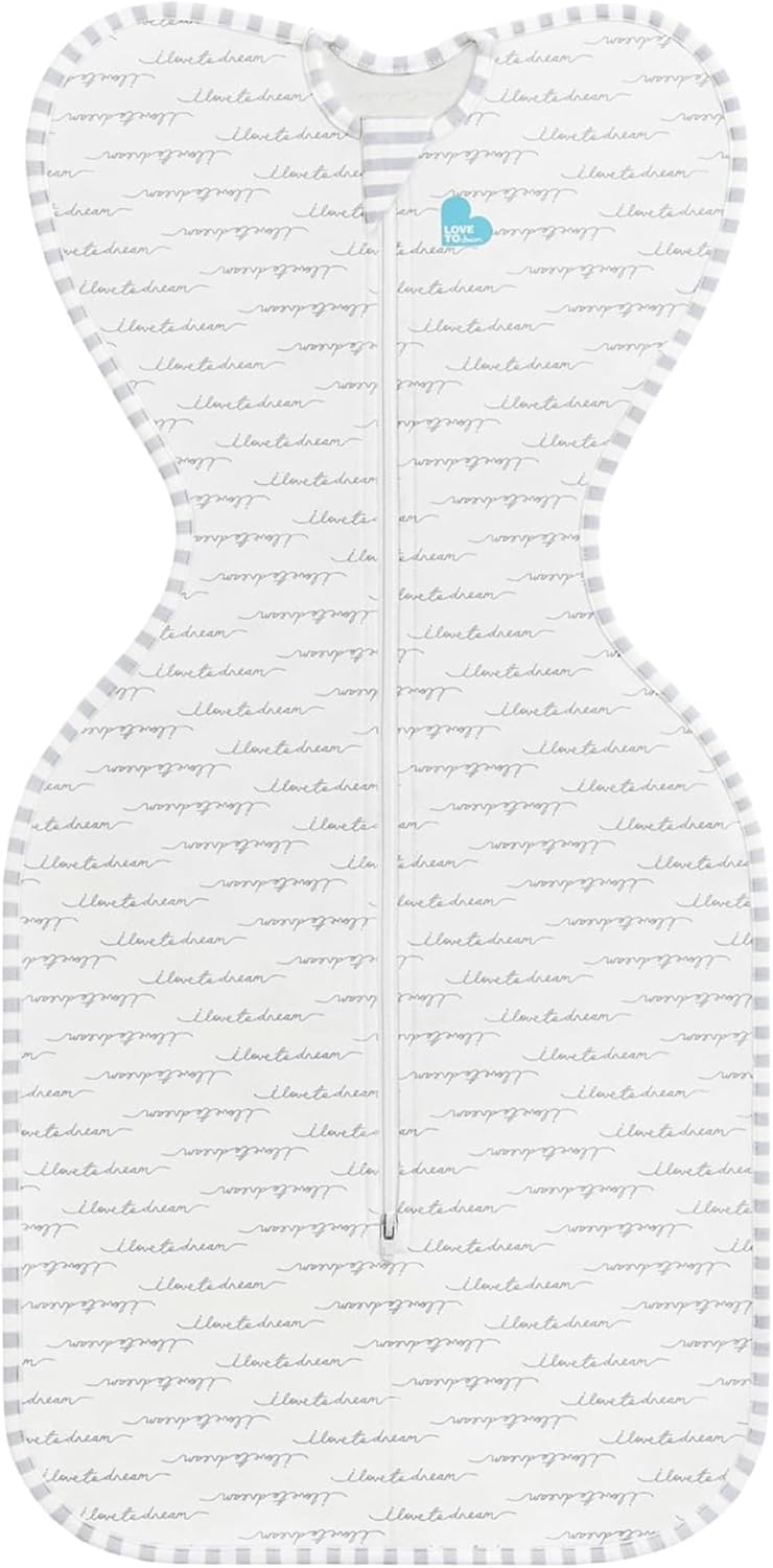 Love to Dream Swaddle UP, Baby Sleep Sack, Self-Soothing Swaddles for Newborns, Get Longer Sleep, Secure Fit Helps Calm Startle Reflex, New Born Essentials for Baby, 1.0 TOG, 13-19 lbs, Deep Olive