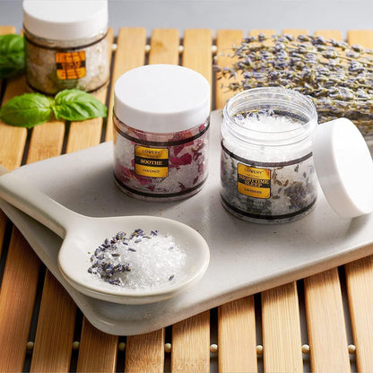Gifts for Women Who Have Everything Spa Gift Basket, Epsom Bath Salts Gift Basket Set, Self Care Salt W/Essential Oil, Gifts for Mom, Her, Lavender, Eucalyptus, Lemon, Coconut, Tea Tree, Honey Almond