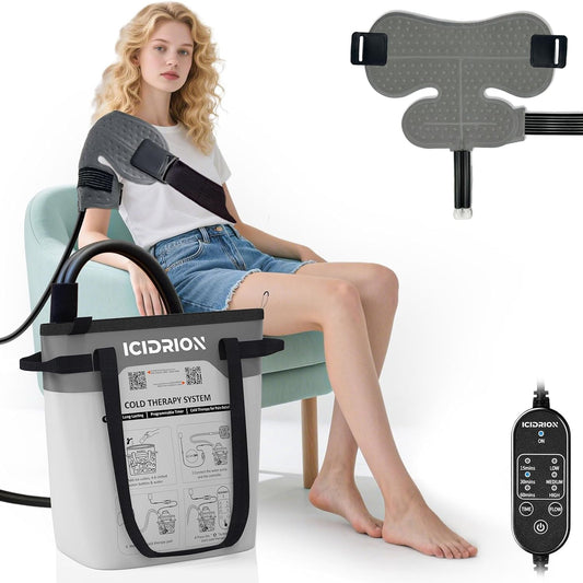 Ice Machine for Shoulder After Surgery, Programmable & Portable