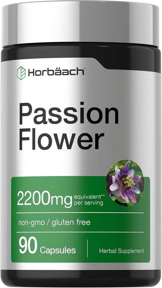 Horbäach Passion Flower Capsules | 90 Count