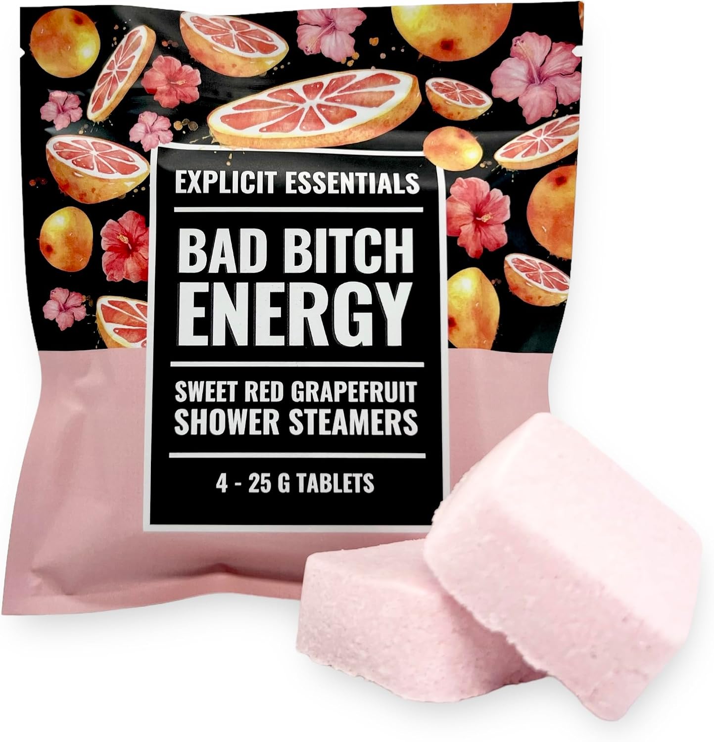 Explicit Essentials B Relax Shower Steamers | Lavender Mint Aromatherapy Shower Steamers for Relaxation & Stress Relief | Spa Shower Gift for Self-Care, Birthdays & Holidays