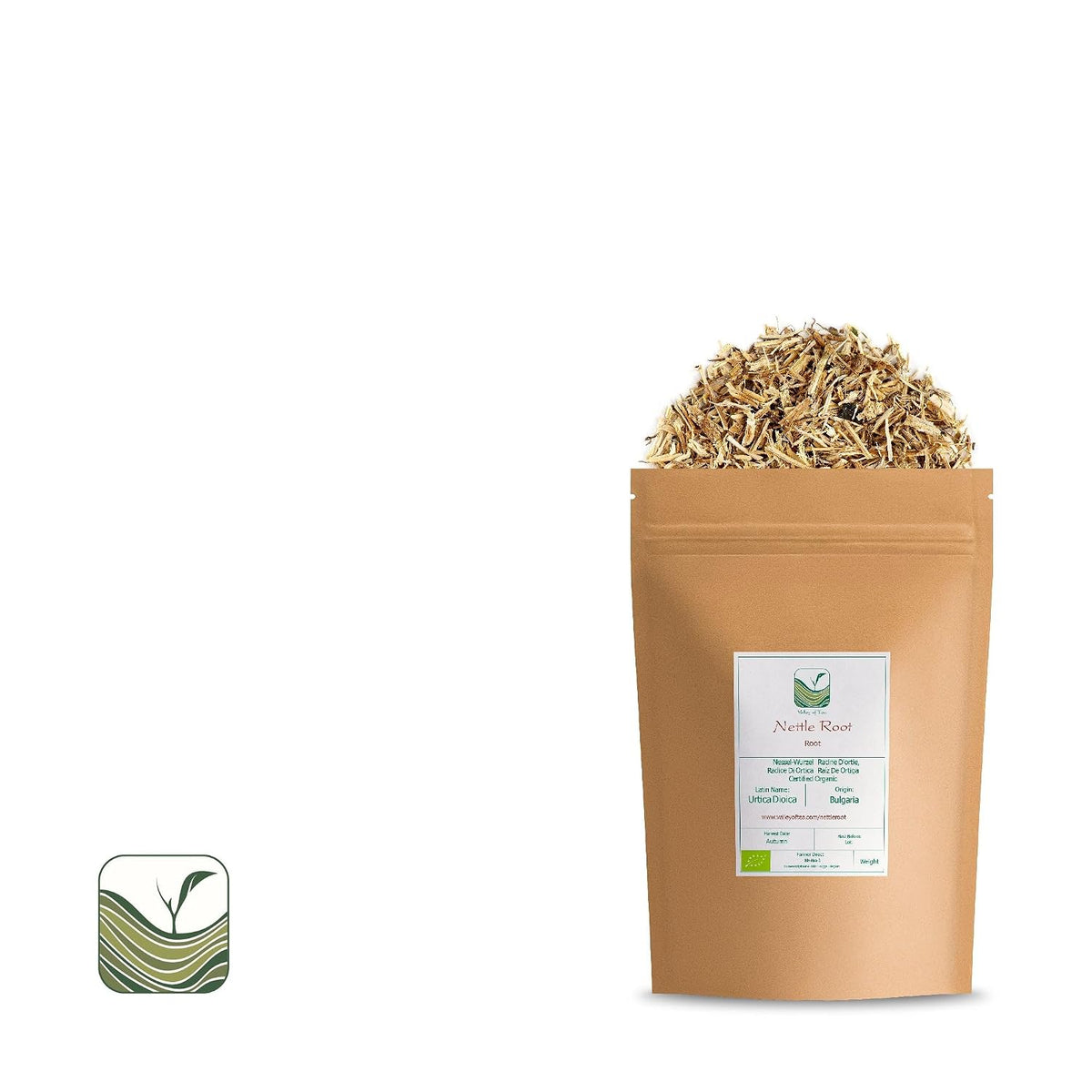 Nettle Root Organic Dried Cut Herb - Traditional Herbal Tea