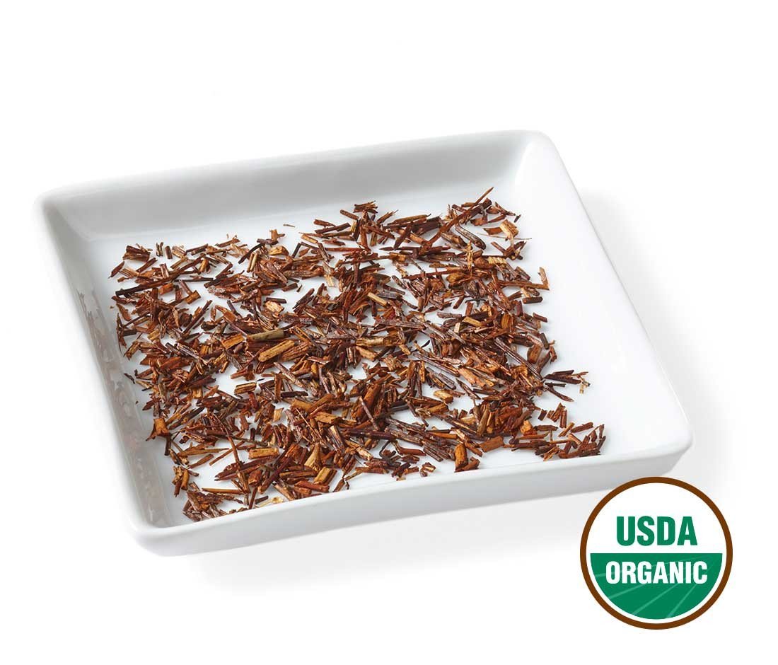 Golden Moon Organic Rooibos Tea Travel Tin – 30 Servings Caffeine Free