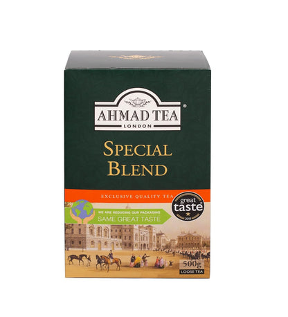Ahmad Tea Special Blend Loose Leaf, Black Caffeinated 500g Value-Size Box
