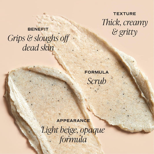 Saltair KP Body Scrub. 10% Glycolic Acid Treatment with Volcanic Sand and Plant Moisturizers. Fragrance-Free Physical Chemical Exfoliator. Exfoliating Body Scrubber for Rough Bumpy Skin, 10oz.