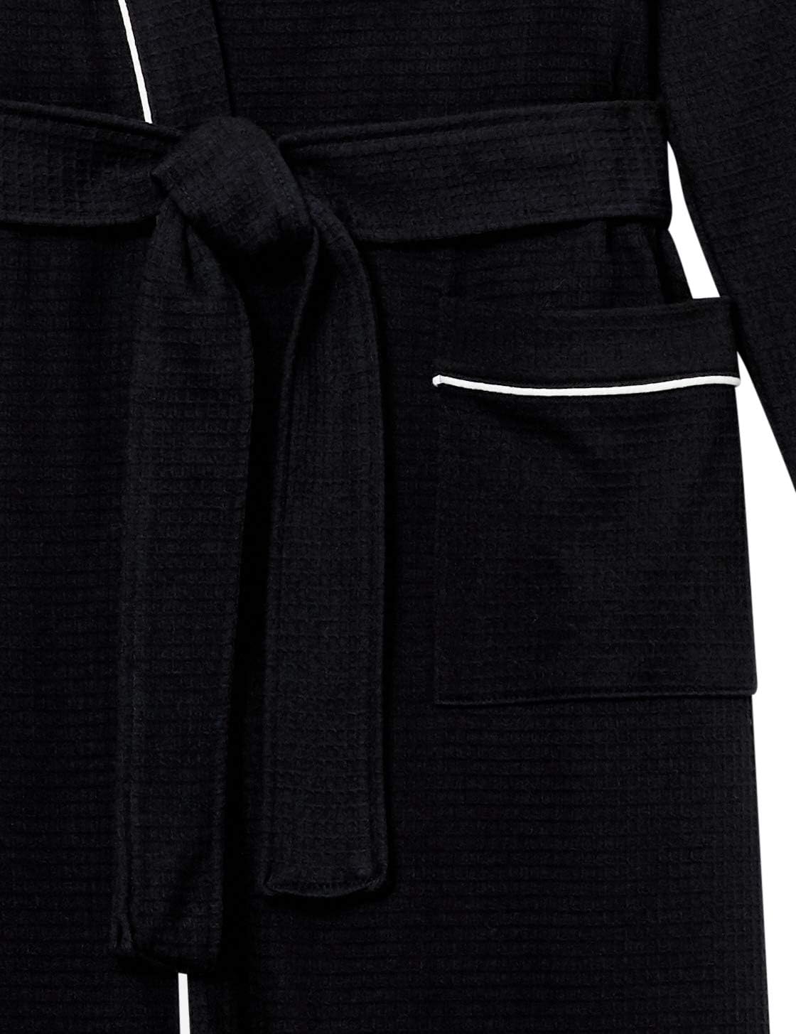 Amazon Essentials Women's Lightweight Waffle Full-Length Bath Robe (Available in Plus Size)