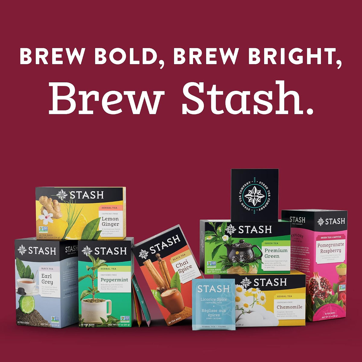 Stash Tea Chai Spice Black Tea, 20 ct