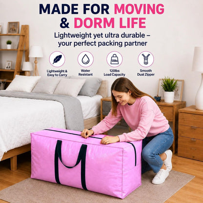 Extra Large Storage Bags, Giant XXL Moving Storage Bag Heavy Duty, Jumbo Huge Waterproof Big Storage Bags, Bounce House Storage Bag