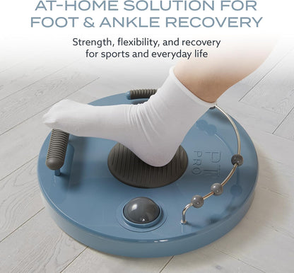 PT Pro Ultra Foot Trainer – 5-in-1 Foot & Ankle Exerciser & Foot Stretcher | Plantar Fasciitis Relief for Arch & Heel Pain, Deep Tissue Massager for Reflexology & Muscle Recovery - Patented