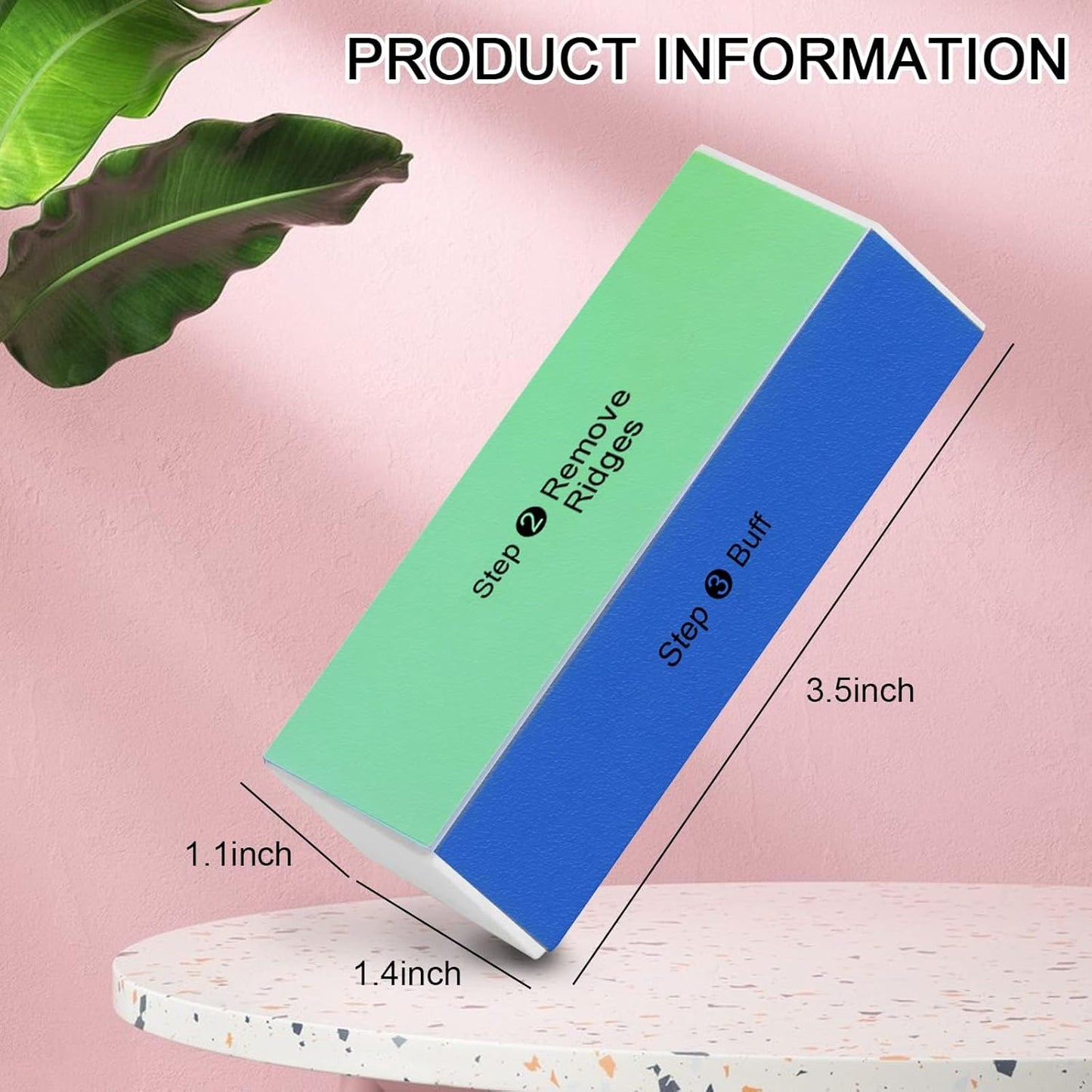 4 Way Shiny Block / 4 Step Buffing Block Shine Nail Buffer
