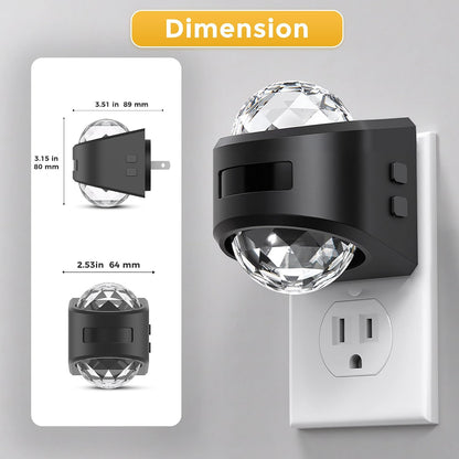 L LOHAS LED Night Light,Projector Night Light with Dusk to Dawn Sensor