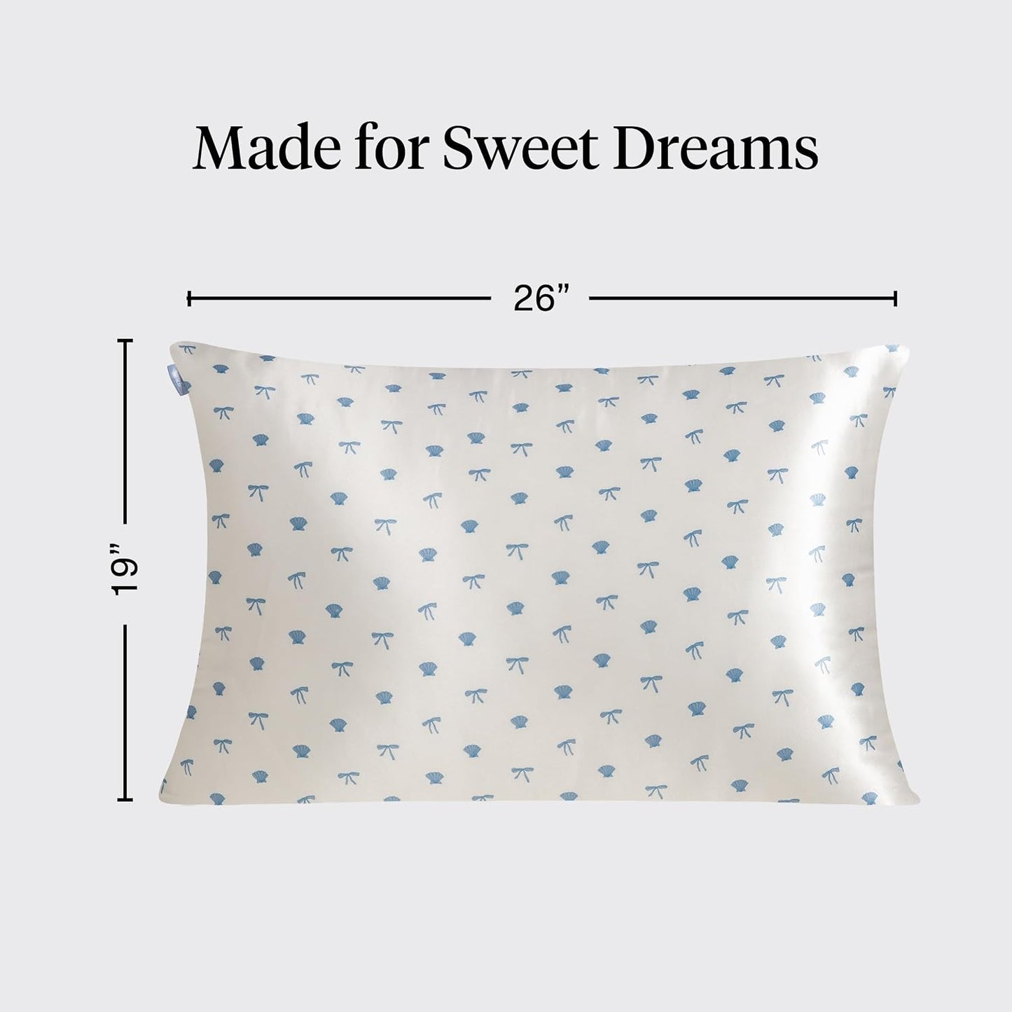 Kitsch Satin Pillowcase with Zipper for Hair & Skin - Softer Than Silk Pillow Cases, Smooth Cooling Satin Pillow Case, Wrinkle-Free, Machine Washable - Pillow Cases Standard Size (19x26) - Blush