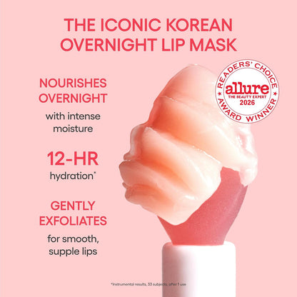 LANEIGE Lip Sleeping Mask: Nourish, Hydrate, Vitamin C, Murumuru & Shea Butter, Antioxidants, Flaky, Dry Lips