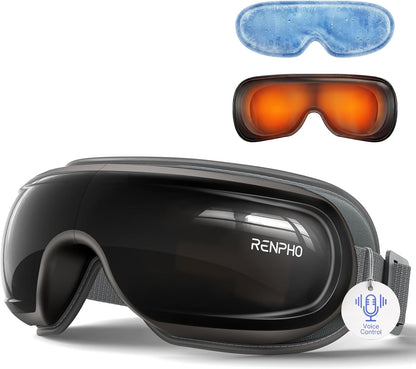 RENPHO Eyeris 3 Eye Massager with Heat and Cooling, Massaging Eye Mask