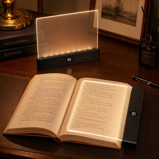 30 LED Book Light for Reading at Night in Bed, Rechargeable Book Page Light, 3 Color Temperatures, Stepless Dimming, 1-99 Min Timer, 2-in-1 Reading Light Light & Night Light, Gift for Readers White