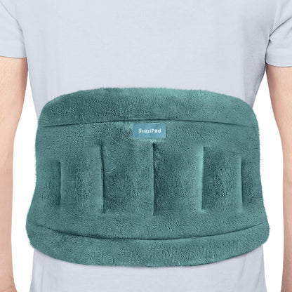 SuzziPad Microwave Heating Pad for Back and Lumbar Discomfort, Microwavable Heating Pads with Moist Heat, Hands-Free Heat Wraps for Back, Stomach and Neck, Warm Compress for Daily Relaxation