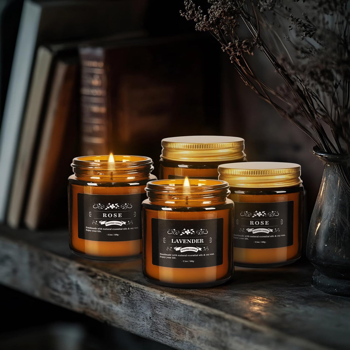 36 Pack Scented Candles Set for Home, Relaxing Stress Relief, Aromatherapy - Natural Soy Wax and Fragrance - Gifts for Women, Mom, Best Friend, Wife, Birthday