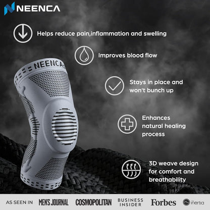 NEENCA Professional Knee Brace, Medical Knee Support for Women & Men Relief