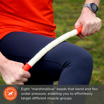Tiger Tail The Stick - Bendy 15” Flexible Muscle Roller Stick for Myofascial Release & Trigger Points - Bendable Deep Tissue Massager for Legs, Back, Shoulders - Relieve Soreness & Improve Recovery