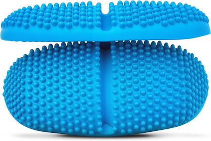 Dr. Cohen's acuball Heatable Deep Tissue Massage Ball - acuBall Trigger Point Massage Therapy for Myofascial and Stress Release and Exercise - Effective Back Massager Ball for Targeted Pain Relief