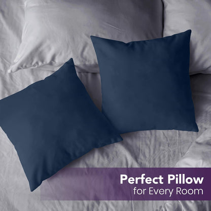 Utopia Bedding 12x20 Pillow Inserts, Set of 2, White – Indoor Decorative Throw Pillows for Bed, Sofa & Couch – Soft, Supportive & Fluffy Cushion Inserts