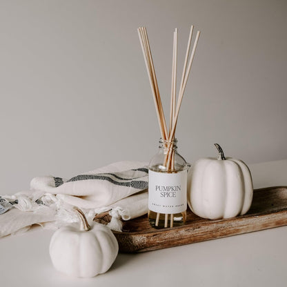 Sweet Water Decor Salt & Sea Reed Diffuser Set - Sea Salt Citrus & Musk Amber Scent Diffuser - Reed Diffusers for Home with Long Lasting Fragrance - Non-Toxic Oil Reed Diffuser - Made in the USA