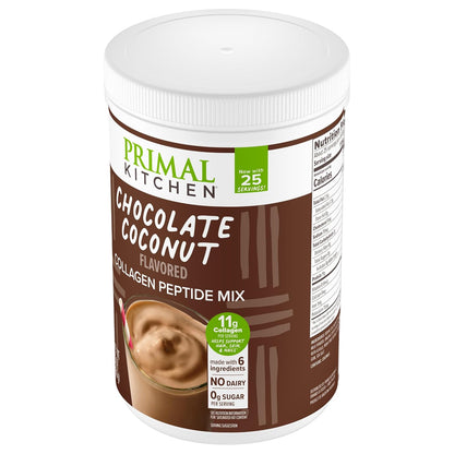 Primal Kitchen Matcha Collagen Keto Latte Powder, Sugar-Free Collagen Peptides, 9.33 Ounces