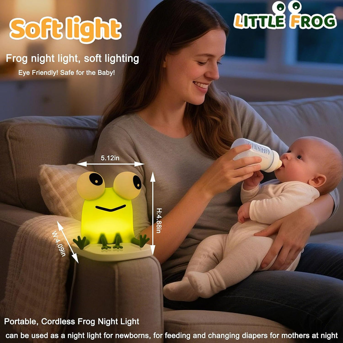 Sloth Gifts for Kids, Squishy Sloth NightLight,Silicone Animal Nursery Lamp