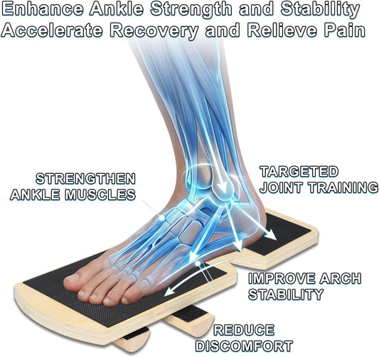 Adjustable Ankle Balance Board for Ankle strengthener & Stability Training