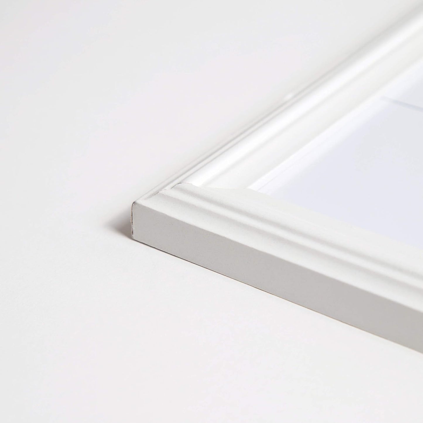 U Brands Magnetic Dry Erase Calendar White Board, 30" x 20", White Wood Style Frame, Includes Magnets