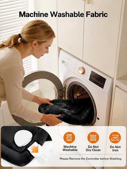 ALLJOY Heating Pad for Neck and Shoulders and Back Pain Relief