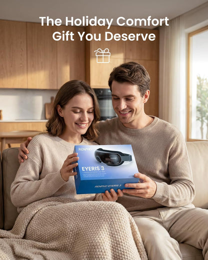 RENPHO Eyeris 3 Eye Massager with Heat and Cooling, Massaging Eye Mask