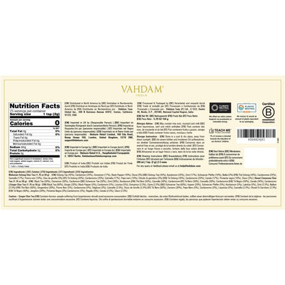 VAHDAM Assorted Green Tea Loose Leaf Tea Gift Set (10 Flavors) | Loose Leaf Green Tea Collection | Includes Himalayan Green Tea Varieties | Packed in Resealable Ziplock Pouches
