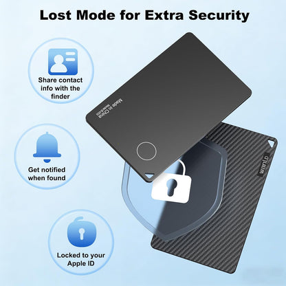 Wallet Tracker for Apple Find My, [Apple MFi Certified], iOS Only