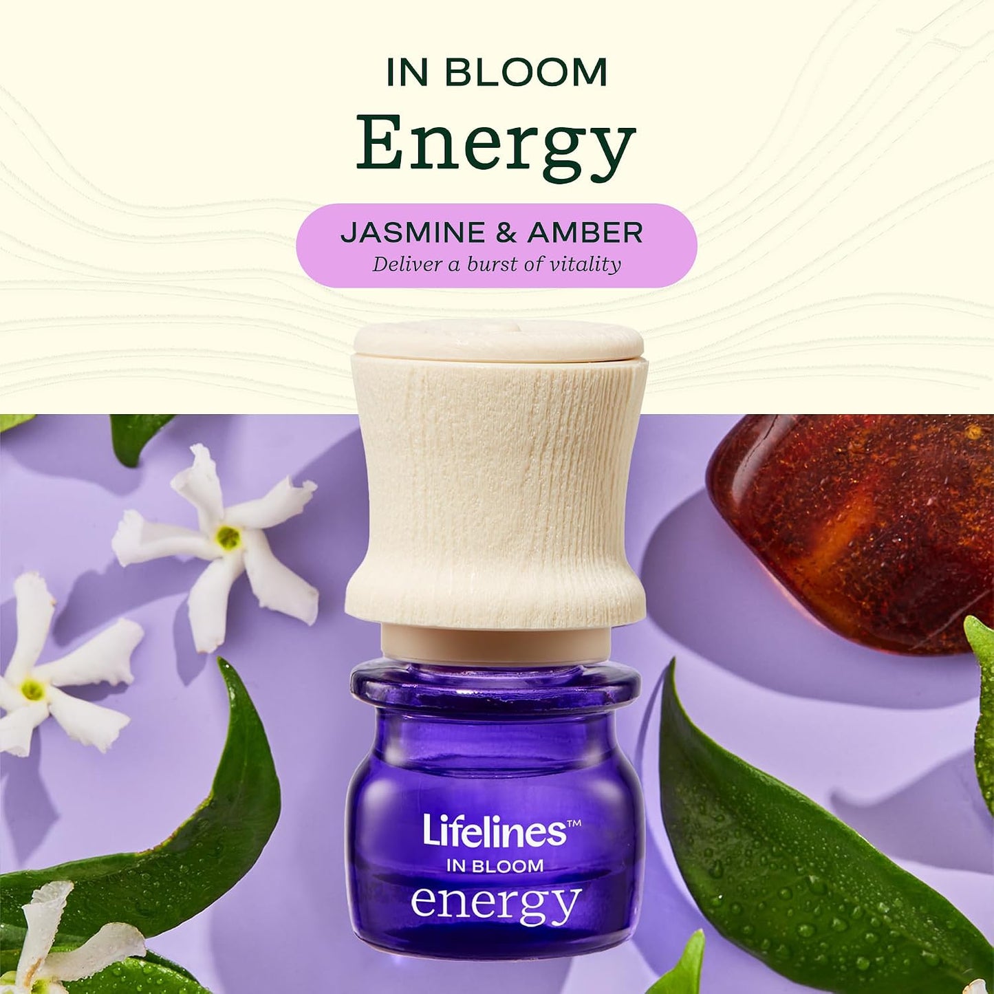 Lifelines Cloud Ultrasonic Essential Oil Diffuser with Essential Oil Blend, 300ml - Aromatherapy Diffuser with Soothing Mesmerizing Raindrop Effect & Auto-Shutoff Feature - Home & Bedroom Essentials