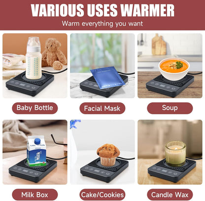 Mug Warmer - Electric Coffee Mug Warmer for Desk with Temperature Display