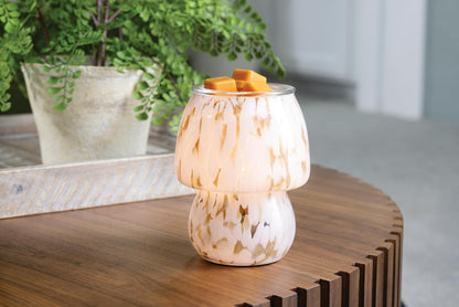 Candle Warmers ETC. Vintage Bulb Illumination Fragrance Warmer- Light-Up Warmer for Warming Scented Candle Wax Melts and Tarts to Freshen Room, Apothecary