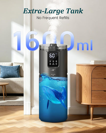 16L Cool Mist Humidifier Large Room Whole House & Commercial 1500 sq.ft