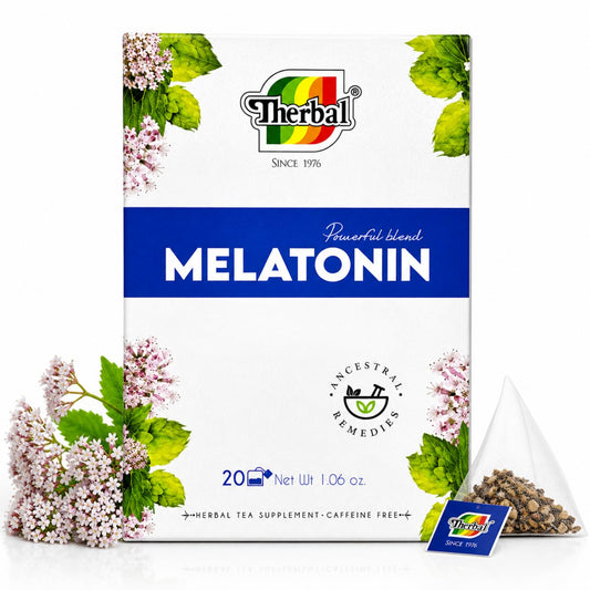 Therbal Valeriana Root Tea (25 Tea Bags) Natural Relaxation Caffeine Free