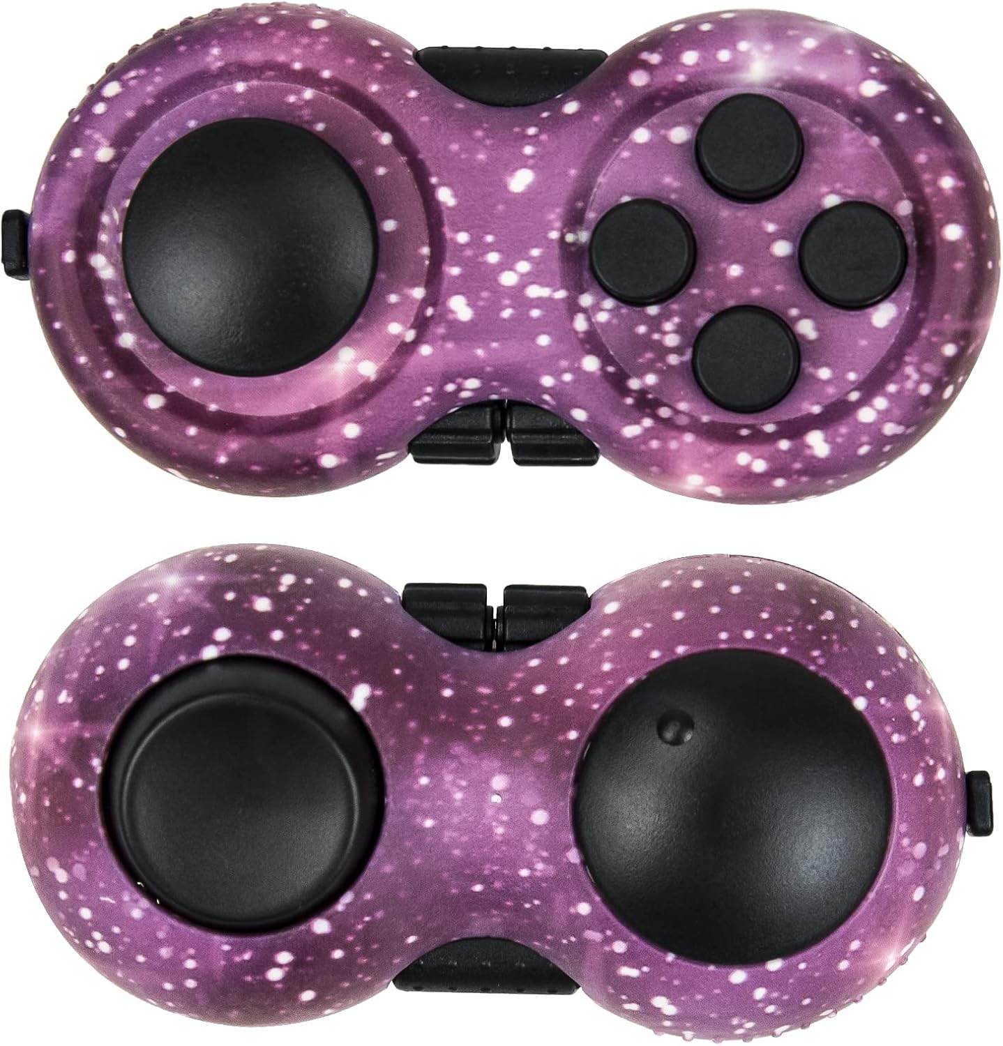 Original Fidget Toy Game, Rubberized Classical Controller Fidget Concentration Toy with 8-Fidget Functions and Lanyard - Excellent for Relieving Stress and Anxiety